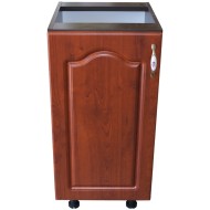 Corp inferior cu 1 usa stanga Zebra, Wenge/ MDF Cedru Mustata, fara blat, 40 x 82 x 50 cm Corp inferior cu 1 usa stanga Zebra, Wenge/ MDF Cedru Mustata, fara blat, 40 x 82 x 50 cm